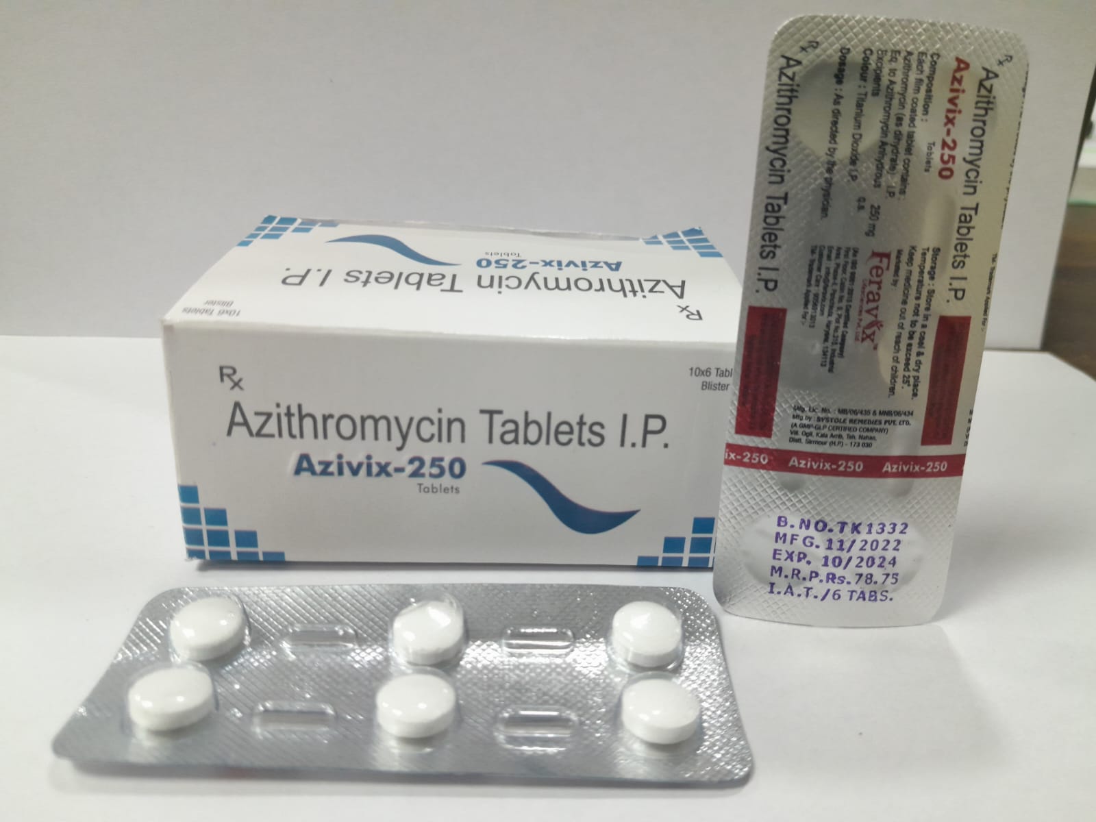 AZIVIX-250MG Tablets